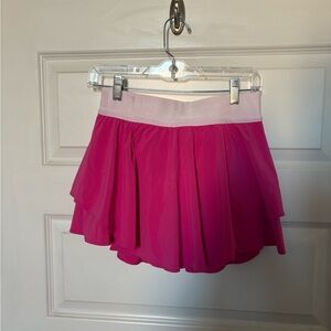 Lululemon Court Rival Skirt Sonic Pink
